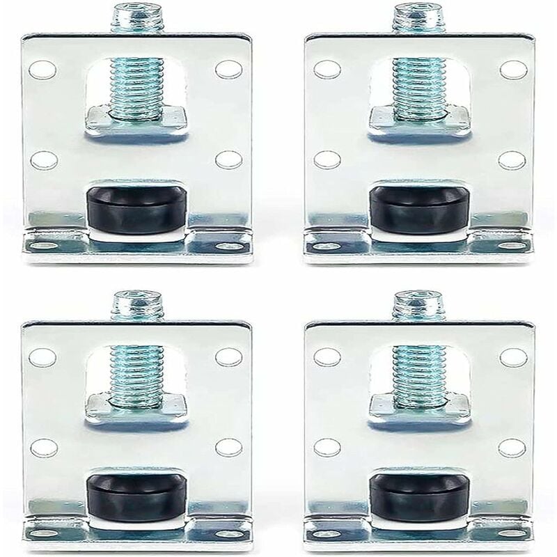 4 Pieces Adjustable Furniture Levelers for Cabinets, Heavy Duty Leveling Feet, Heavy Duty Furniture Levelers, for Tables, Shelves, Cupboards,