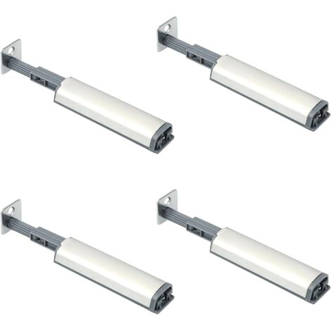 4 Pièces Aimant Poussoir Porte Placard Loquet Magnetique, Push to Open Aimant Poussoir, Pour Porte de L'Armoire, Tiroir, Meuble et Placard,Systeme Appuyez pour Ouvrir et Fermer