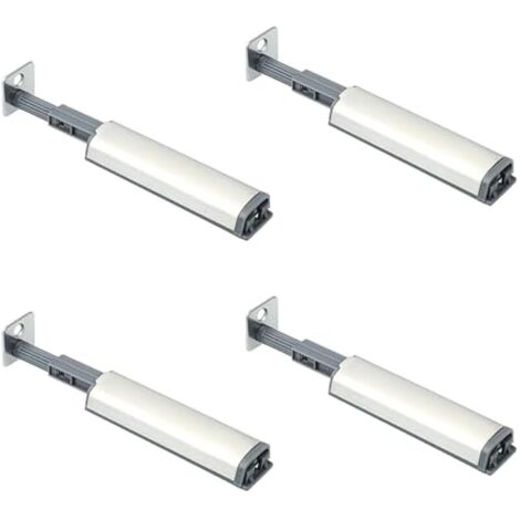 4 Pièces Aimant Poussoir Porte Placard Loquet Magnetique, Push to Open Aimant Poussoir, Pour Porte de L'Armoire, Tiroir, Meuble et Placard,Systeme Appuyez pour Ouvrir et Fermer