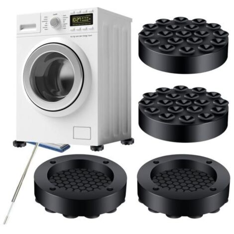 4 Pièces Amortisseurs Anti-Vibrations pour Lave-Linge, Tapis Anti-Vibration MEUBLE / ACCESSOIRE DE MEUBLE / PROTECTION DE SOL