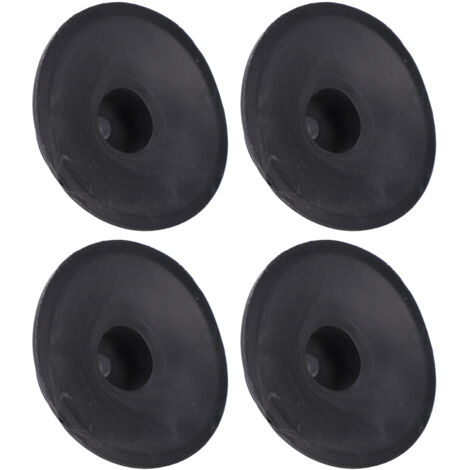 4 Pièces Amortisseurs Caoutchouc Anti-Vibrations pour Compresseur d'Air Sans Huile Pompe à Vide Accessoires