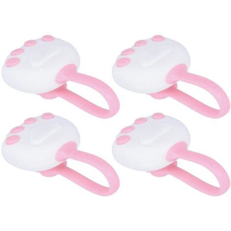 4 Pièces Attaches de Couette Anti-Dérapage, Fixations de Housse de Couette, Clips pour Draps (Rose)