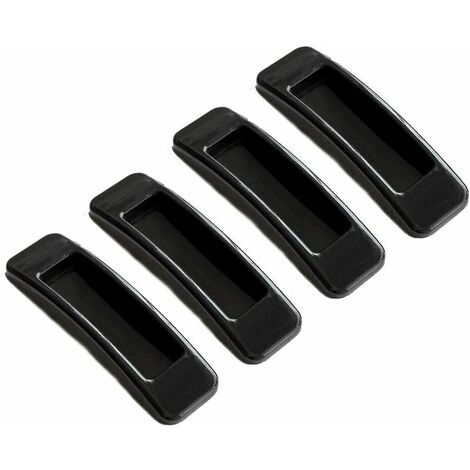 4 Pièces auto-Adhésive Poignée de Porte Instantanée, Auto-Adhésif Fenêtre de Traction de Porte Coulissante, pour Salle de Bain, Verre, Portes Et Fenêtres, Tiroirs de Coiffeuse, Armoires