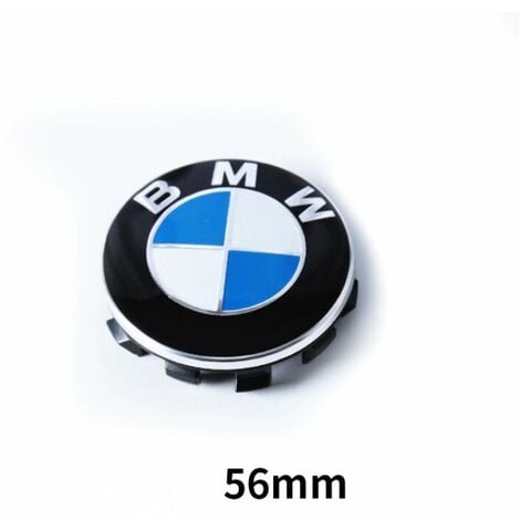 4 CENTRES DE ROUE BMW 60mm CACHE MOYEU JANTE LOGO BMW 60mm emblème Neuf -  Équipement auto