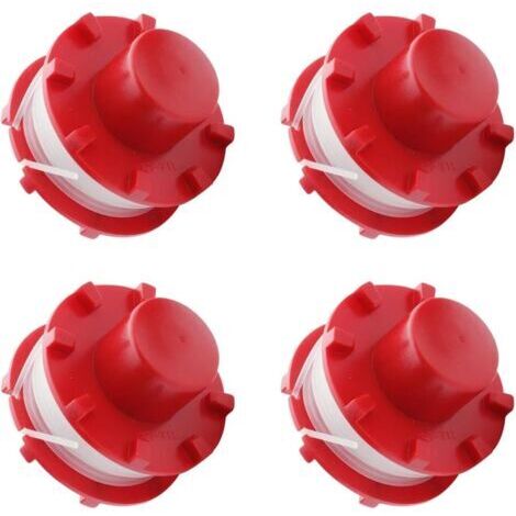 4 pièces Bobine Fil pour For Einhell GE-CT 36/30 Li E SOLO AGILLO 36/255 BL AGILLO 18/200 Pièces de Rechange Coupe Bordure