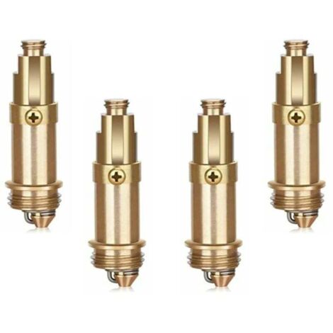 4 Pièces Bonde de Lavabo Pop Up,Bassin Pop-up Remplacement,Bassin Pop-up Boulon à Ressort,Bassin Pop Up Click Boulons,Adapté à la Plupart des Bouchons de Vidange de Bassin de Baignoire D'éVier Salle d