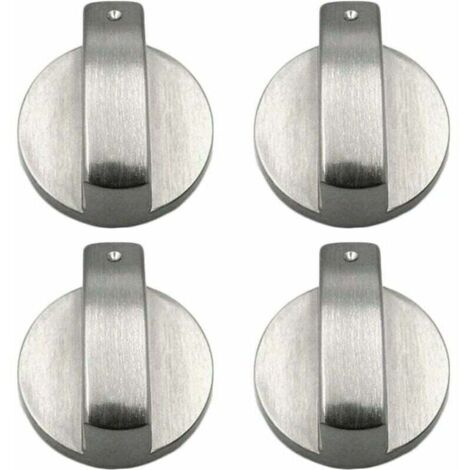 4 pièces bouton cuisinière boutons de cuisinière à gaz boutons de cuisinière à gaz en métal bouton de cuisinière à gaz contrôle boutons de cuisinière en métal pour cuisine 6mm