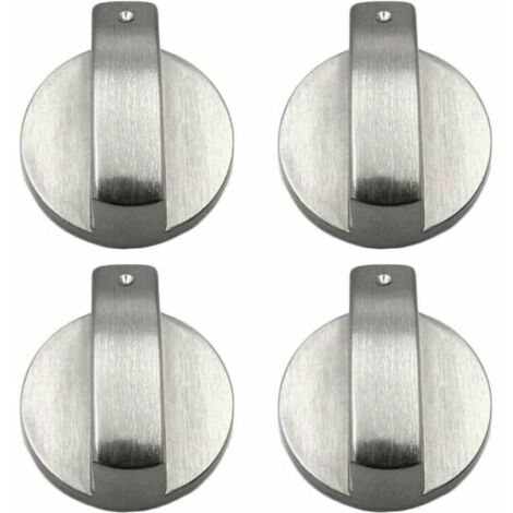 4 pièces bouton cuisinière boutons de cuisinière à gaz boutons de cuisinière à gaz en métal bouton de cuisinière à gaz contrôle boutons de cuisinière en métal pour cuisine 6mm