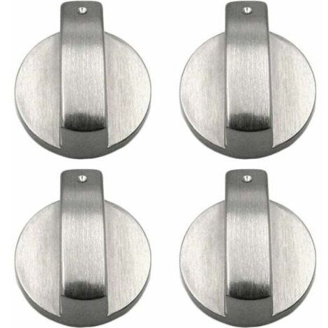 4 pièces bouton cuisinière boutons de cuisinière à gaz boutons de cuisinière à gaz en métal bouton de cuisinière à gaz contrôle boutons de cuisinière en métal pour cuisine 6mm