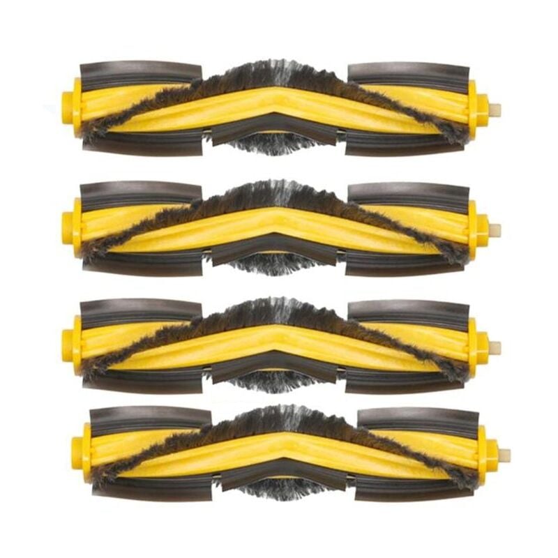 4 PièCes Brosse Principale pour Aspirateur Ecovacs deebot ozmo 920/950/T5/T8/T8 AIVI/T8 Max/N7/N8/N8+/N8 Pro/N8 Pro+
