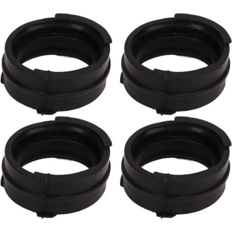 4 pièces carburateur collecteur d'admission bottes Joints caoutchouc noir remplacement pour Magna VTR250 VT250 MC20 VT250F VTZ250 VT250
