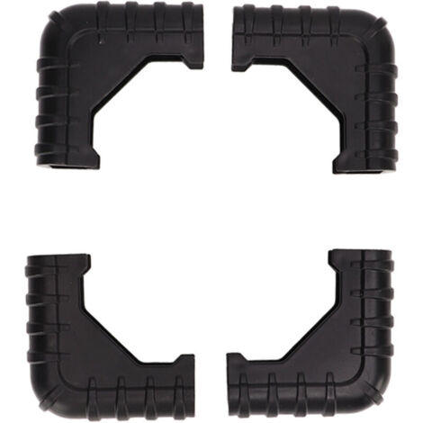 4 pièces chaise jambe protecteurs de sol antidérapant Camping en plein air chaise pliante jambe couvre pied coussinets de protection casquettes