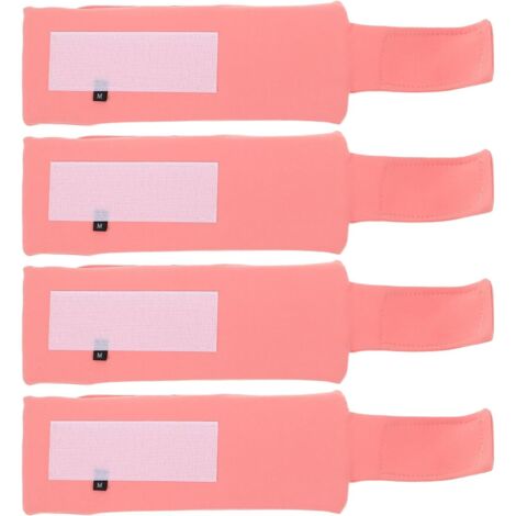 4 Pièces Collier Protecteur Réglable pour Chats et Chiens Collier