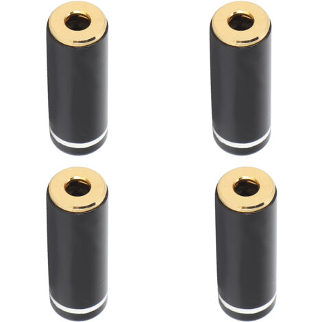 4 Pièces Connecteur Femelle Jack 3.5mm 3 Broches pour Réparation Câble Audio Casque DIY
