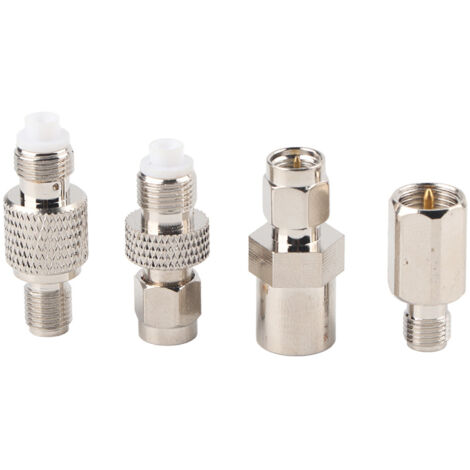 4 Pièces Connecteur FME vers SMA Adaptateur Antenne Câble Coaxial DAB Convertisseur