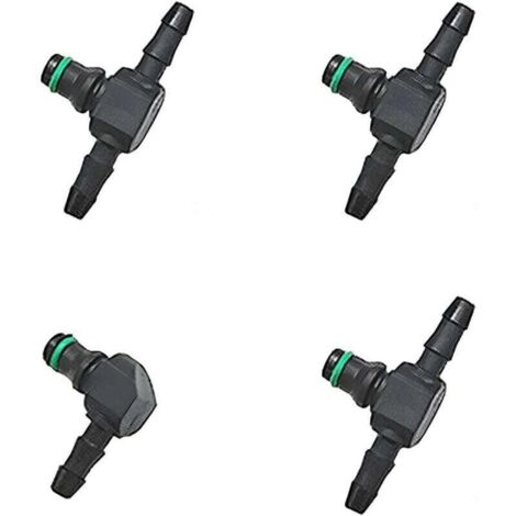 4 Pièces Connecteur Retour Injecteur Diesel Common Rail Pour Système Injection Moteur