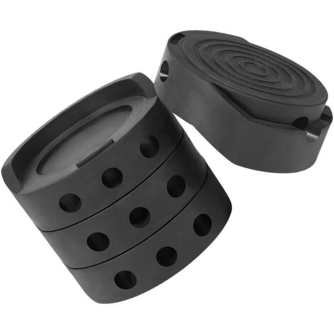 4 pièces coussinets anti-vibrations pour sèche-linge, tuyau évacuation, tapis antidérapant machine à laver ou réfrigérateur