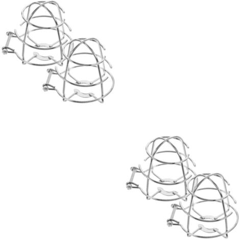 4 pièces Couvre-tête sprinkler, protection anti-chocs, installation sans outil, pour systèmes incendie bâtiments commerciaux
