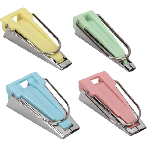 4 pièces de créateurs de biais 6mm 12mm 18mm 25mm en acier inoxydable pour couture et patchwork