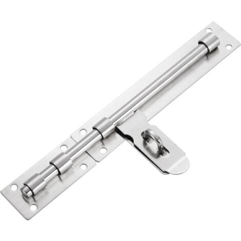 4 pièces de verrous en acier inoxydable, loquet à porte renforcé épais, loquet lourd, goujons de soudage pour portes de usine, portes métalliques, serrures anti-vol