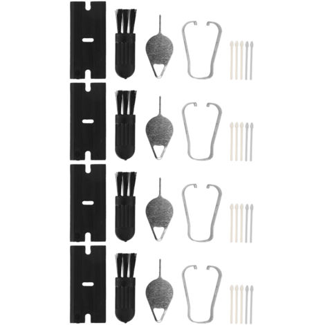 4 Pièces Embouts Stylus Compatible Galaxy Tab S9 S9+ S9 Ultra S9 FE - Remplacement Lisse Blanc Gris