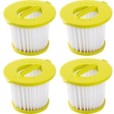 4 pièces Filtre de rechange For Ryobi ONE+ 18 V - Filtre Aspirateur Ryobi PCL700 PCL704 PCL705