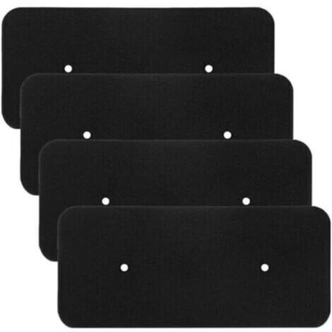 4 pièces Filtre en mousse pour sèche-linge, Hoover Candy 40006731 Filtre pour sèche-linge, Filtre en mousse pour sèche-linge à pompe à chaleur 275 × 125 × 10 mm