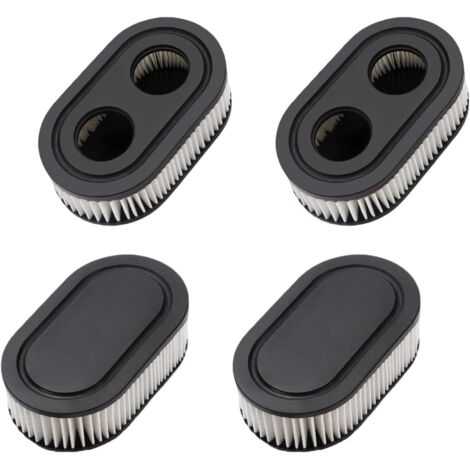 4 Pièces Filtre Tondeuse,Remplacement du Filtre à air, compatible avec les moteurs Briggs et Stratton 593260 798452 4247 5432 5432K 798339 7984
