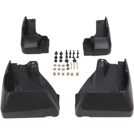 4 pièces garde-boue garde-boue ABS noir garde-boue de remplacement pour Subaru Forester 2019-on