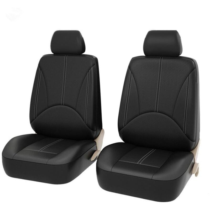 4 pièces Housse de siège de Voiture, Housse de Protection pour Sièges Avant Ensemble Universel de Protection