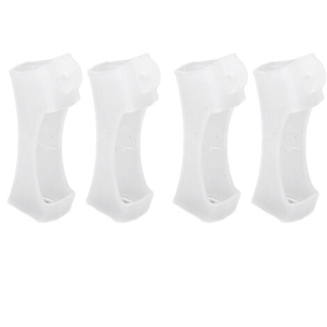 4 pièces Housses de Protection pour Aides Auditives en Silicone Doux Anti-Rayures pour Amplificateurs Auditifs Séniors