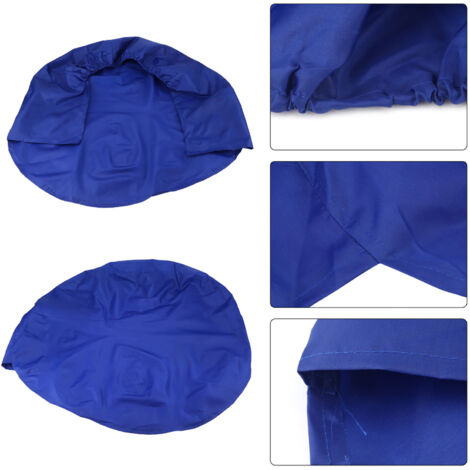 4 pièces Housses de Roue 32 Pouces Protection pour Pneus de Camping-Car Camion Remorque Bleu