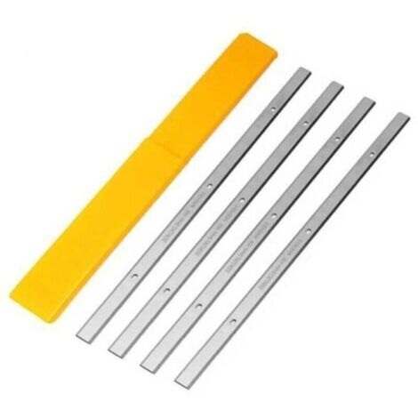 4 Pièces HSS Lames De Raboteuse 333mm, 333mm fers de rabot Pour Metabo DH 330/316, Raboteuse Lames Pour Machines De Travail Du Bois, 333 x 12 x 1,5mm