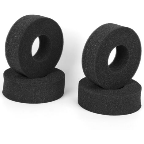 4 Pièces Insert en Mousse Noir 1.9 Pouces pour Pneus de Modélisme RC Crawler