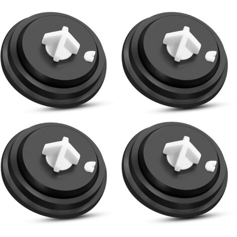 4 Pièces Joint Chasse d'eau WC, Membrane Chasse d'eau parfait Réparation Express, Soupape Diaphragme chasse d’eau pour L'entretien de La Chasse D'eau Citernes des Toilettes