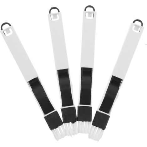 4 Pièces Kit de Brosses Nettoyage Fenêtre Ergonomiques pour Rainures et
