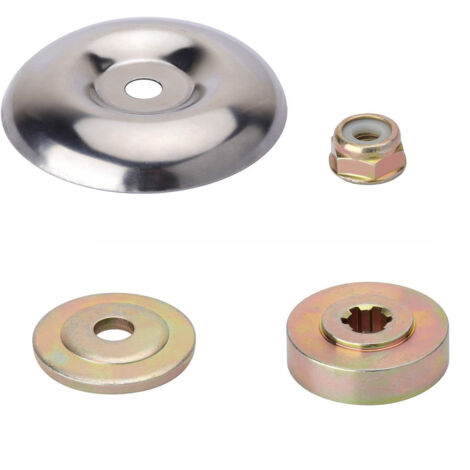 4 Pièces Kit Fixation écrou Lame Boîte, Boîte de Vitesses en Métal pour Tondeuse à Gazon, Accessoires de Boîte de Vitesses en Métal pour Tondeuse, pour Tondeuse à Gazon, Machine D'irrigation