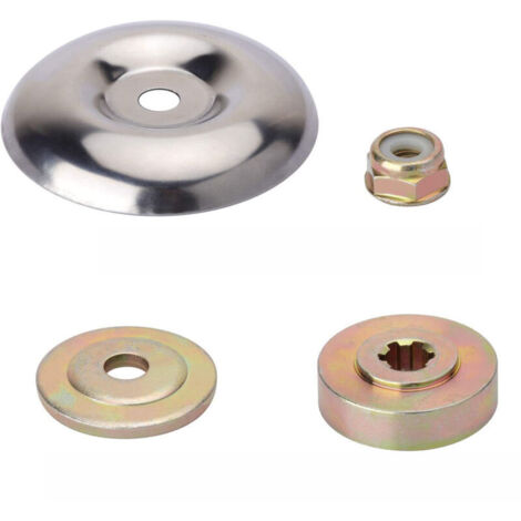 4 Pièces Kit Fixation écrou Lame Boîte, Boîte de Vitesses en Métal pour Tondeuse à Gazon, Accessoires de Boîte de Vitesses en Métal pour Tondeuse, pour Tondeuse à Gazon, Machine D'irrigation