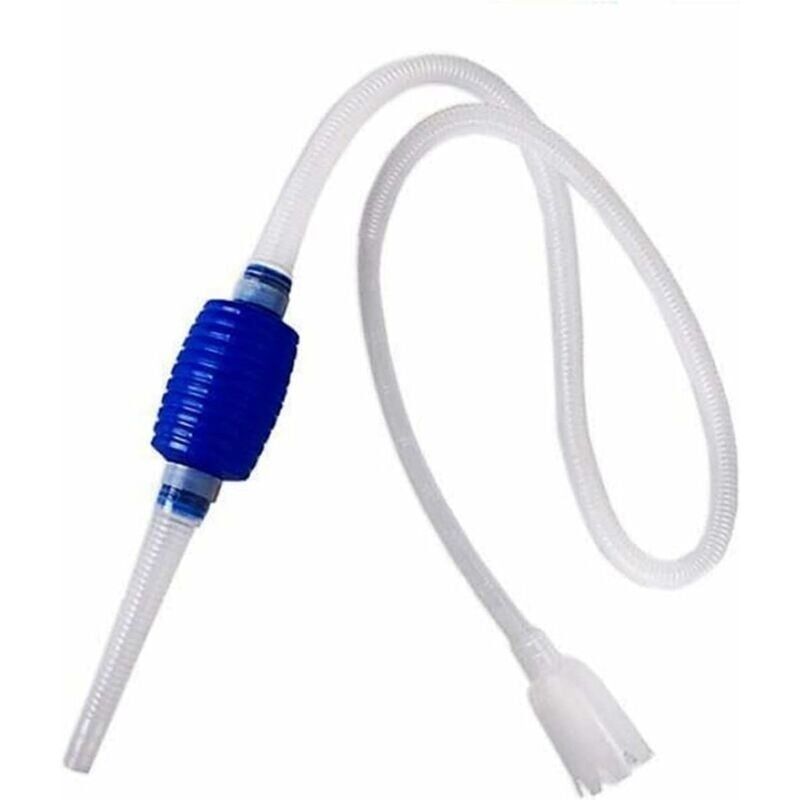Aquarium Siphon Filtre à Eau de Gravier Outil de Nettoyage à Base de Poche Réservoir de Poisson Aspirateur Changeur d'eau Pompe à air Accessoires