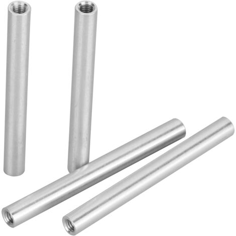 4 Pièces M4 X 0.7mm Entretoise Ronde En Aluminium Tube Extension Support Filetage Femelle Robot Accessoires