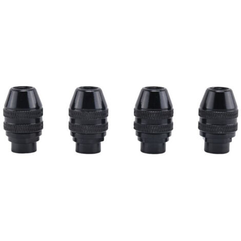 4 pièces mandrin changement rapide universel sans clé pour meuleuse 0.4-3.2mm