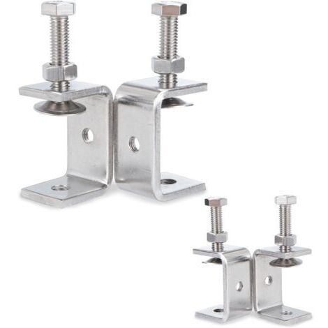 4 Pièces Mini Serre Joint, Pince De Support En Acier Inoxydable 304 De 30 Mm, Serre - Joint Plage De Réglage De 0-25 Mm, Pince De Soudage En Acier Inoxydable Adaptée Pour La Soudure