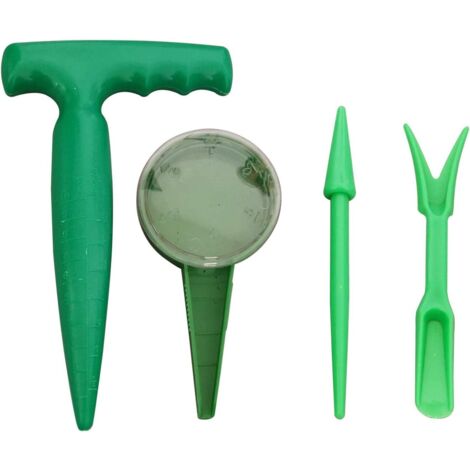 4 pièces Outils de Jardinage pour Plantes à Fleurs, Semoir et Outils de Transplantation pour Ferme