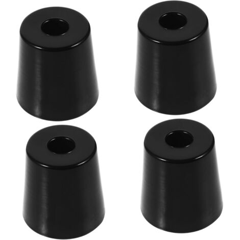 4 pièces Pare Chocs PVC pour Porte de Rampe de Remorque Protection Cone