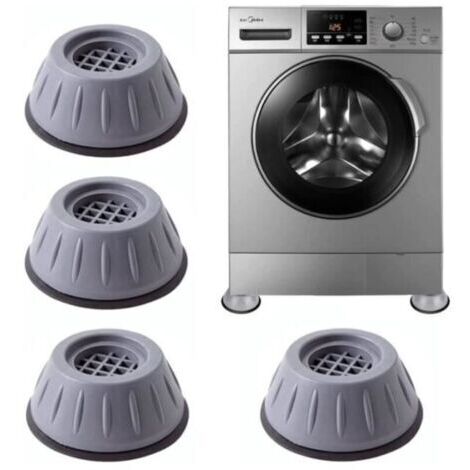 4 Pièces Patins Anti Vibration, Machine À Laver Anti Vibration Tampon, Amortisseurs Anti­vibration, Tampons À Pied Machine À Laver