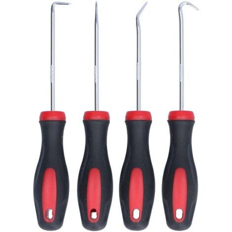 4 pièces Pick Hook Set Précis Voiture Automotive O Ring Joint D'huile Extracteur de joint 150mm