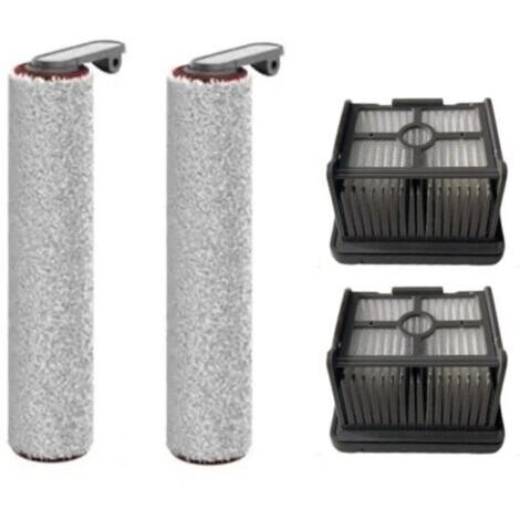 4 PièCes PièCes pour Dreame H12 Pro Lave-Sol Machine Aspirateur Accessoires Filtre Hepa Lavable Brosse à Rouleau Principal