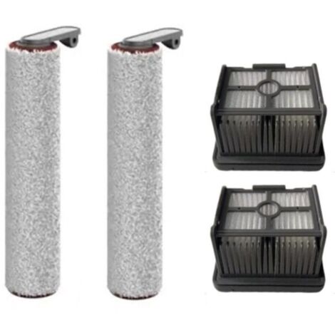 4 PièCes PièCes pour Dreame H12 Pro Lave-Sol Machine Aspirateur Accessoires Filtre Hepa Lavable Brosse à Rouleau Principal