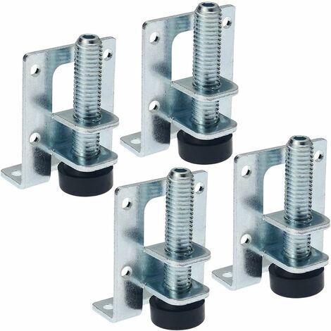 4 Pièces Pieds de nivellement Pieds réglables pour Meubles pour Meubles,Tables,armoires,établis
