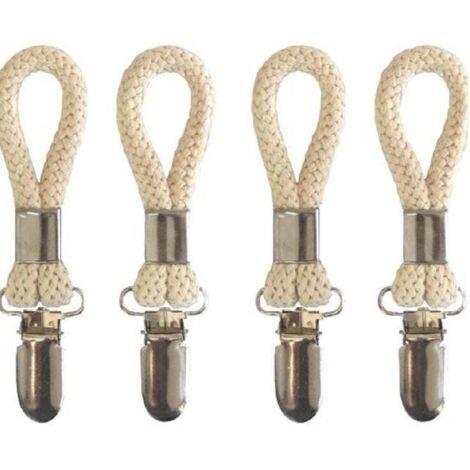 4 Pièces Pince à Serviette, Accroche Torchon, Crochet Torchon Porte Serviette Salle de Bain, Clips Porte-Torchon Placards Serviettes Suspendues